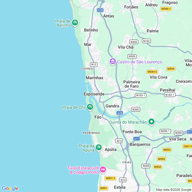 Approximate location