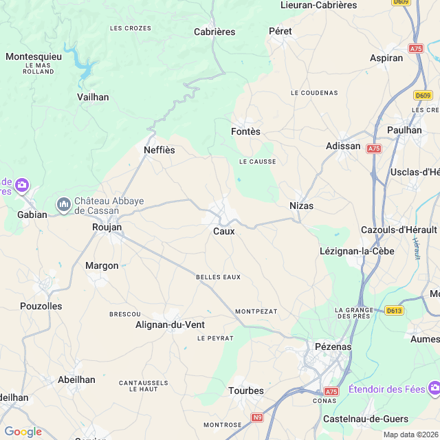 Approximate location