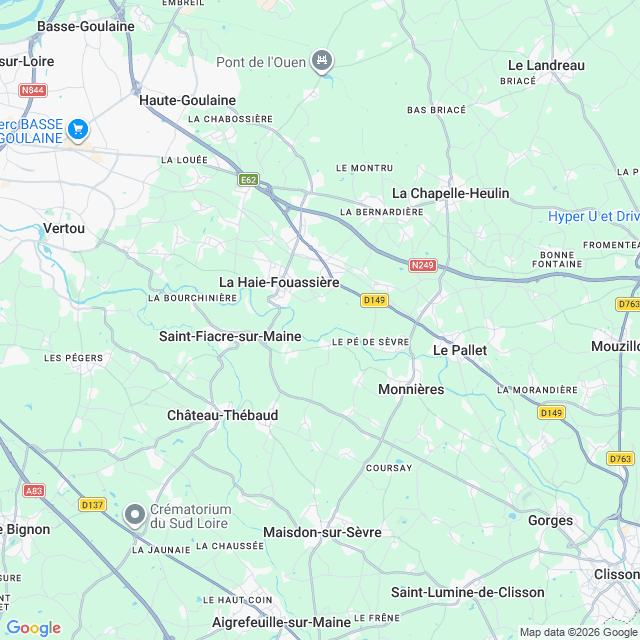 Approximate location