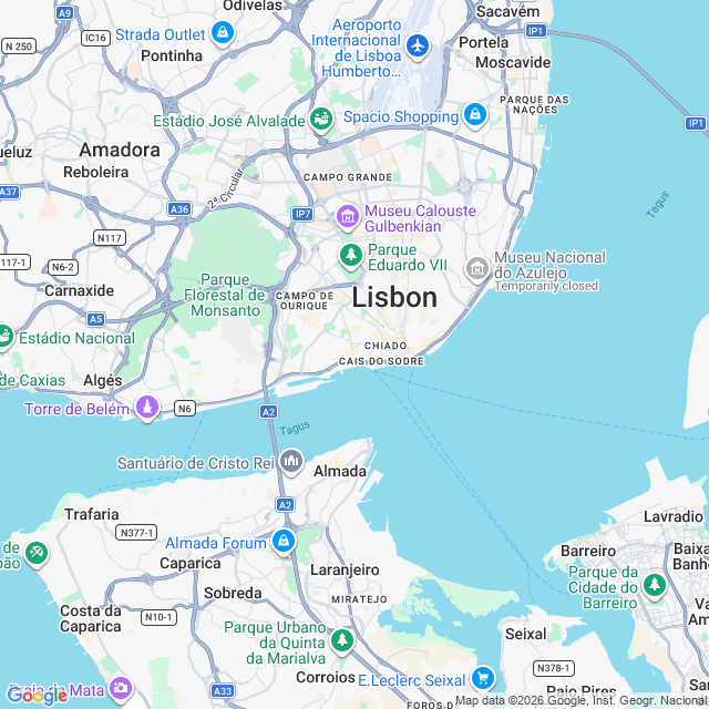 Approximate location