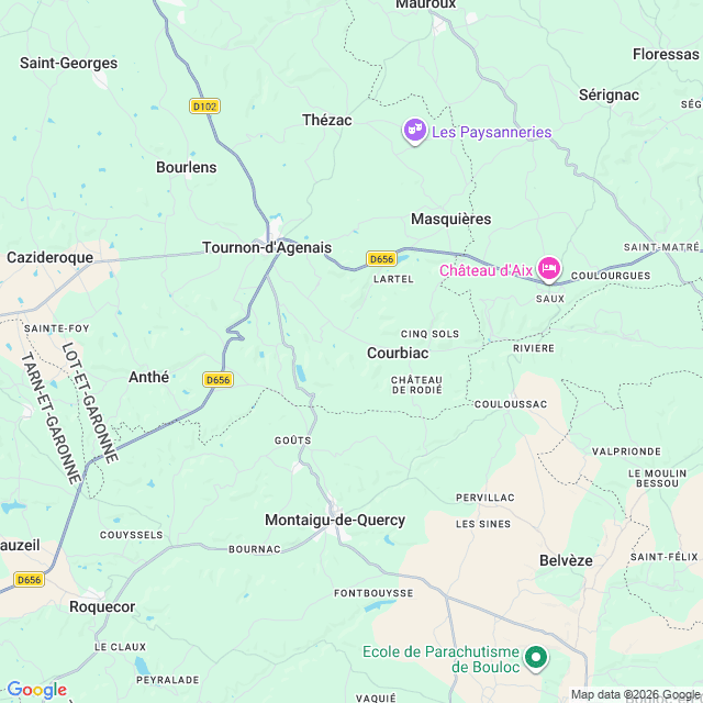 Approximate location
