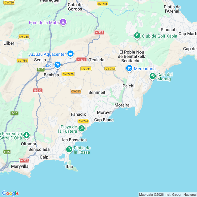 Approximate location