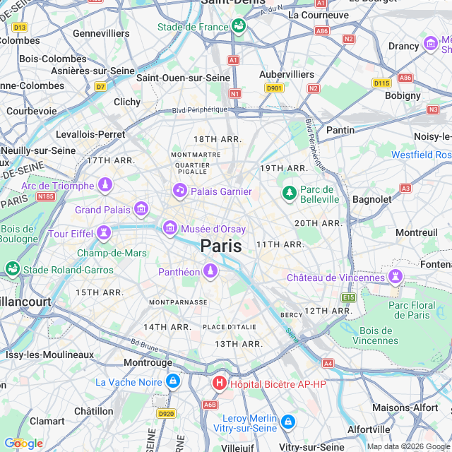 Approximate location