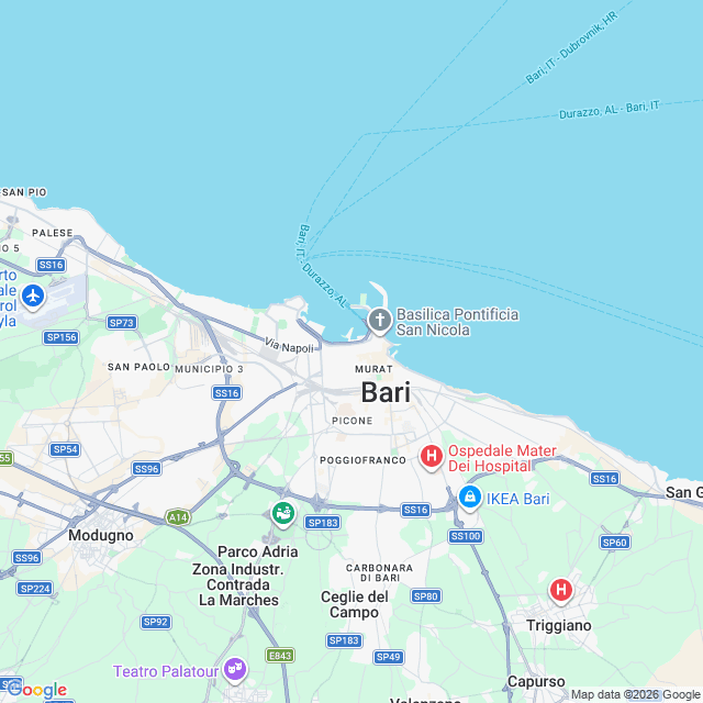 Approximate location