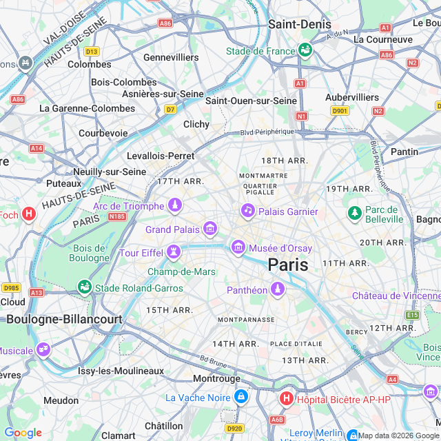 Approximate location