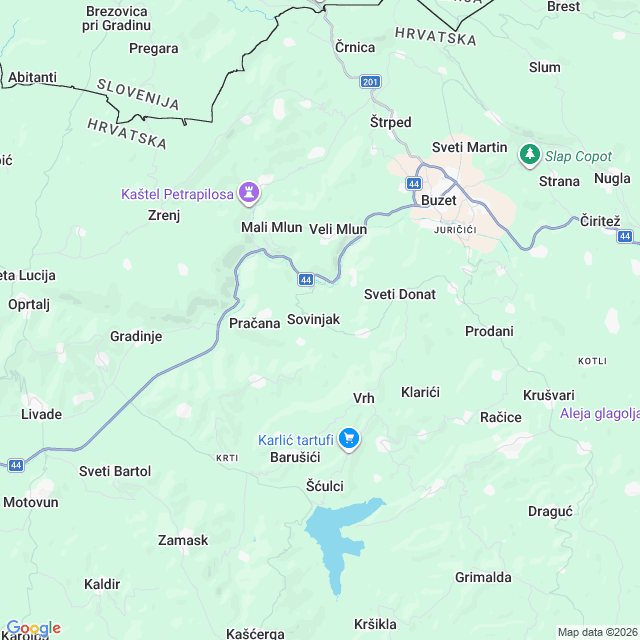 Approximate location