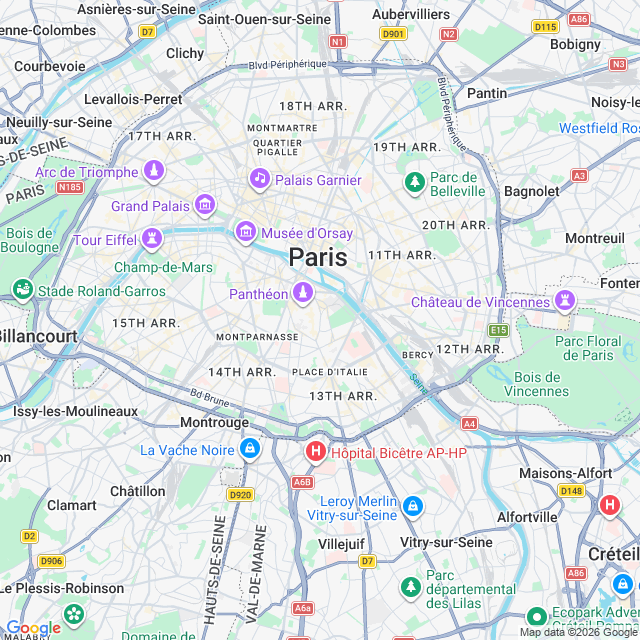 Approximate location