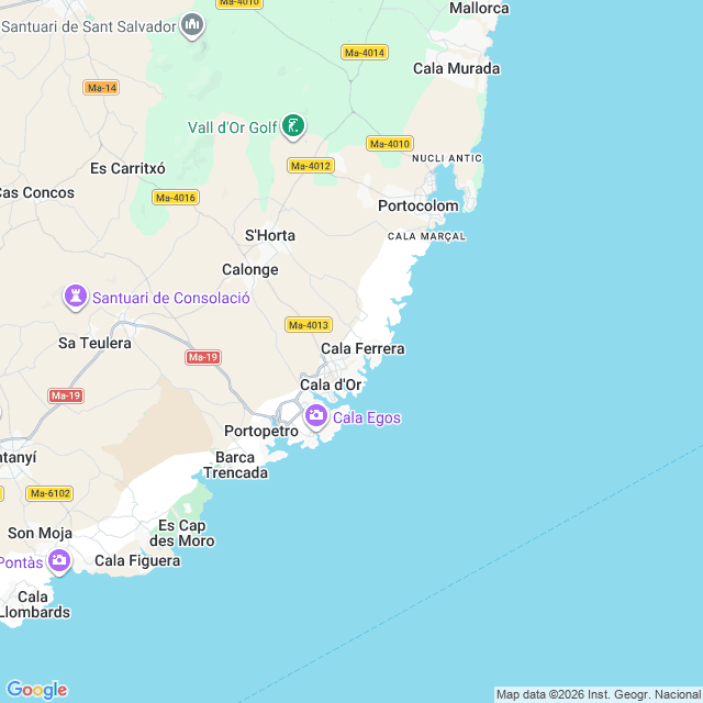 Approximate location