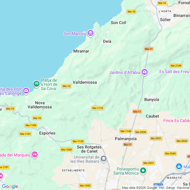Approximate location