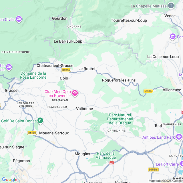 Approximate location