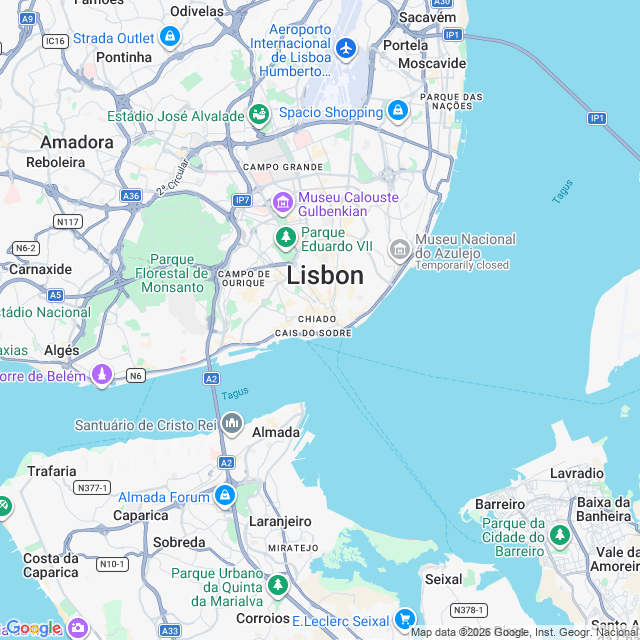 Approximate location