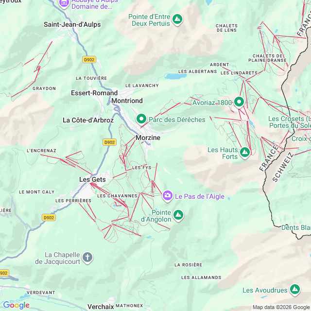 Approximate location
