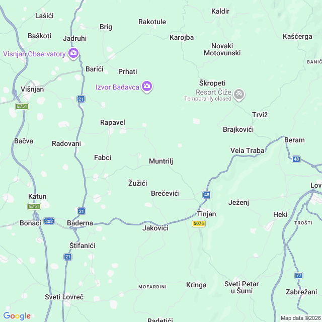 Approximate location