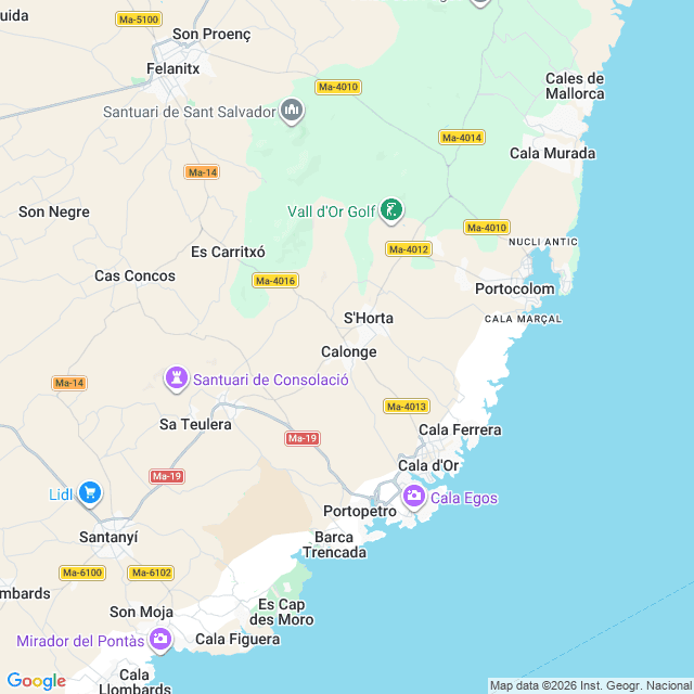 Approximate location