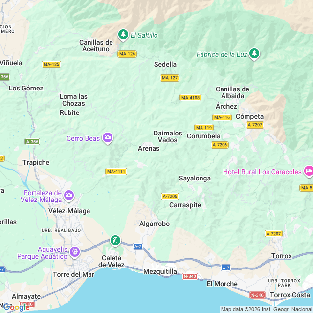Approximate location