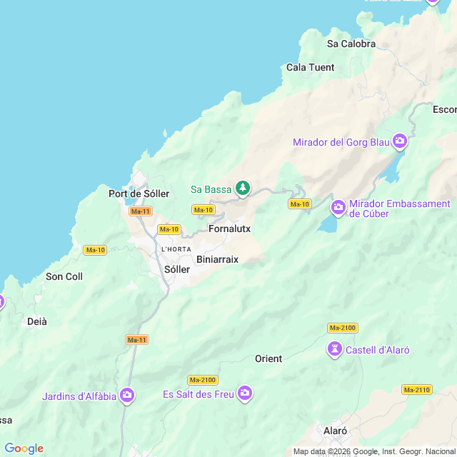 Approximate location