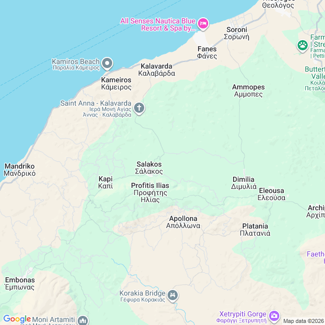 Approximate location