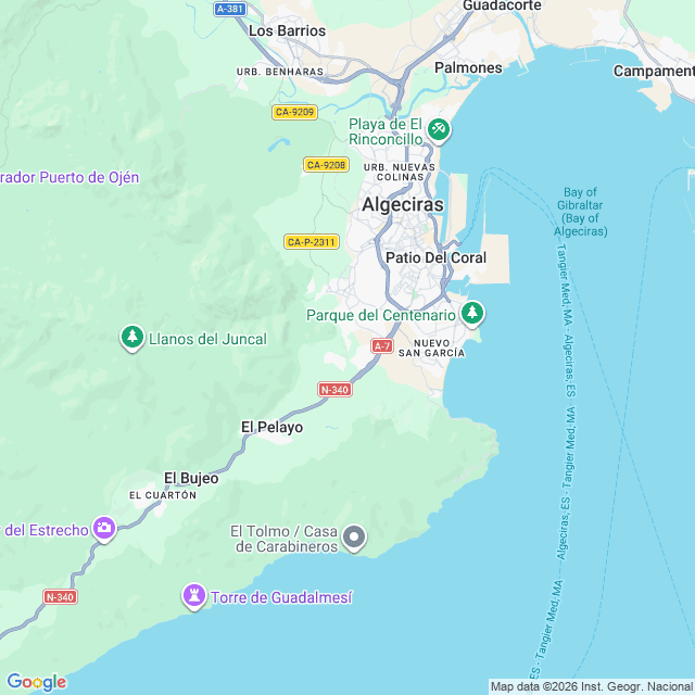 Approximate location
