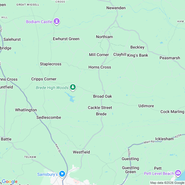 Approximate location
