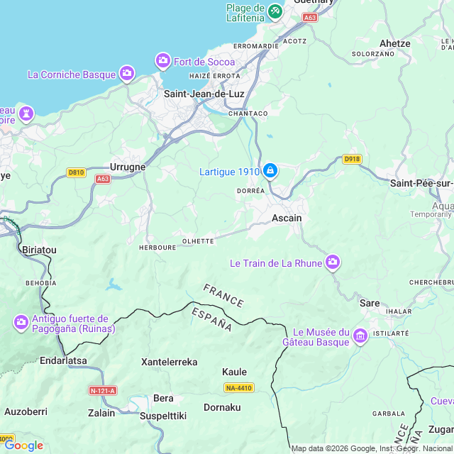 Approximate location