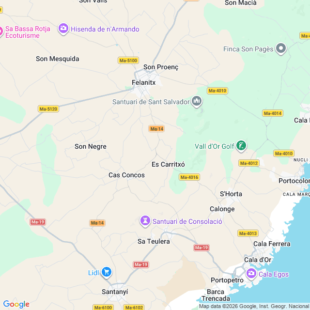 Approximate location