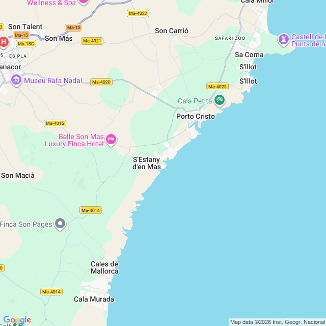 Approximate location