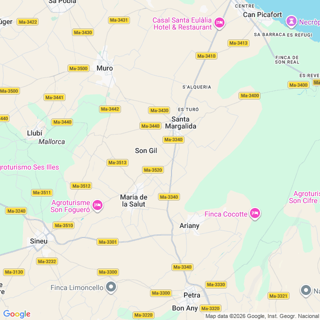 Approximate location
