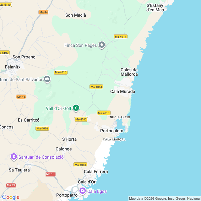 Approximate location