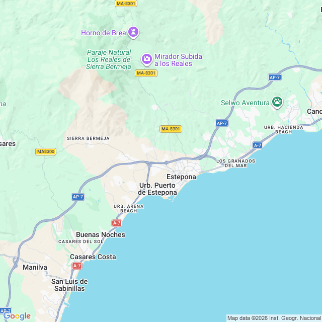 Approximate location