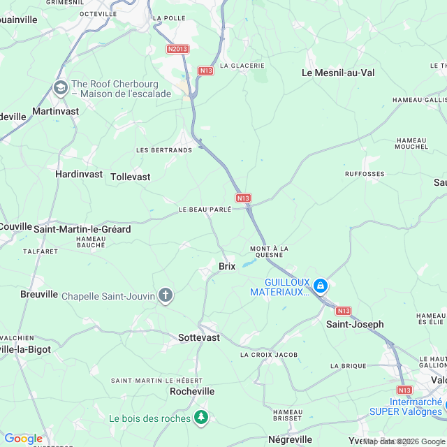 Approximate location