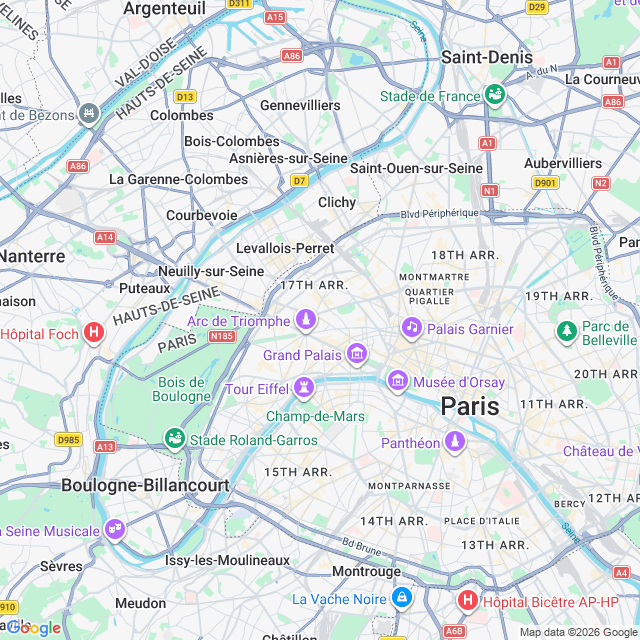 Approximate location