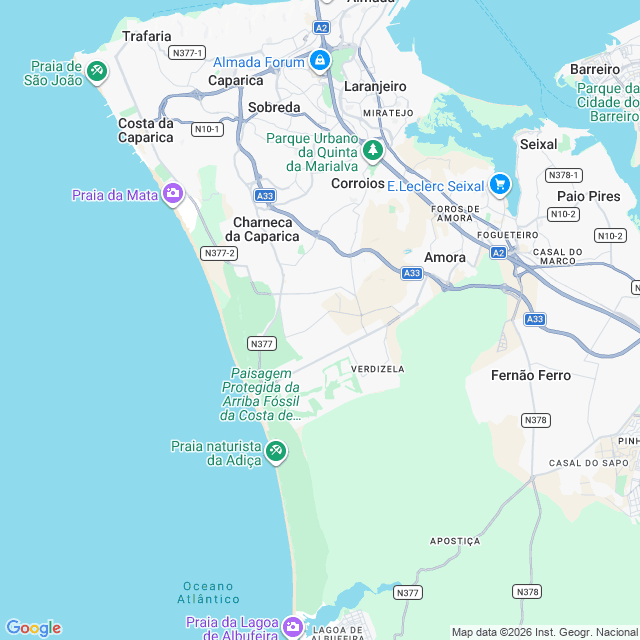 Approximate location