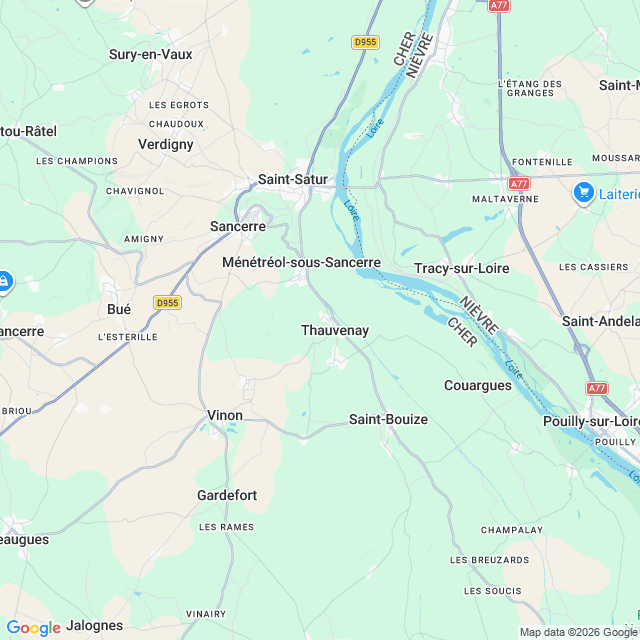 Approximate location