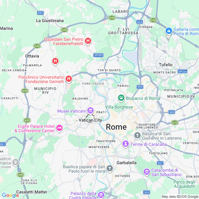 Approximate location