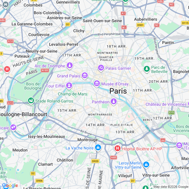 Approximate location