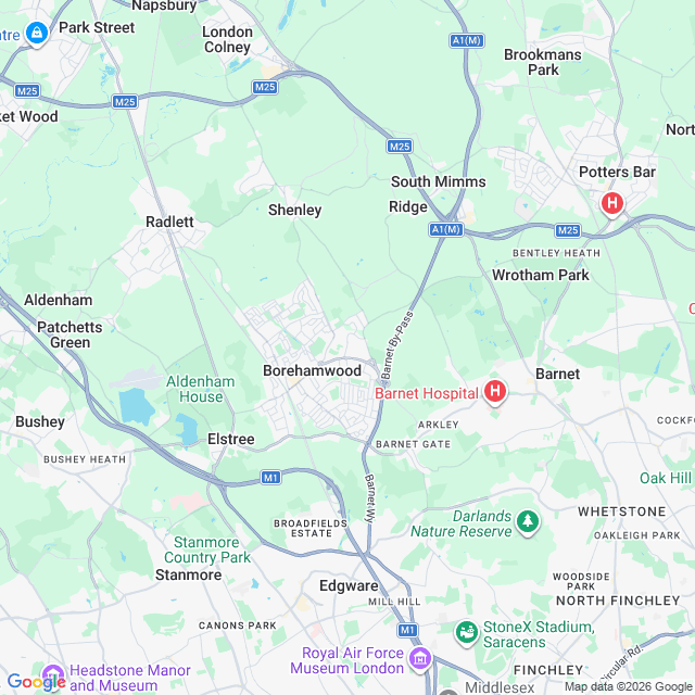 Approximate location