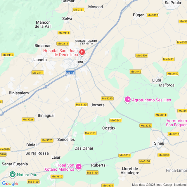 Approximate location