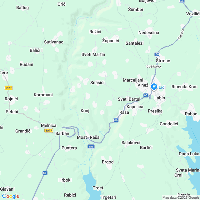 Approximate location