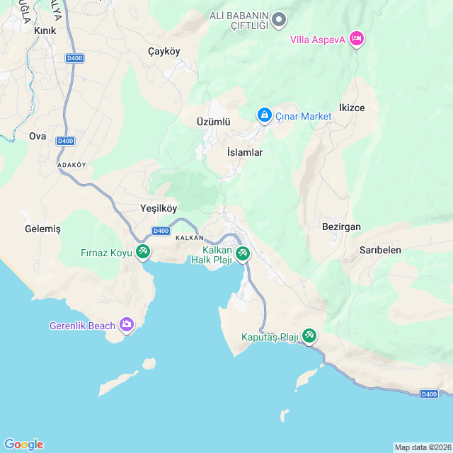 Approximate location