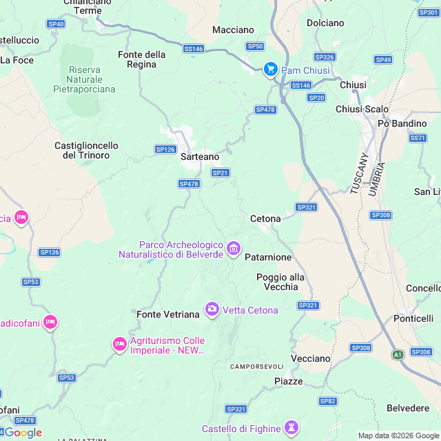 Approximate location