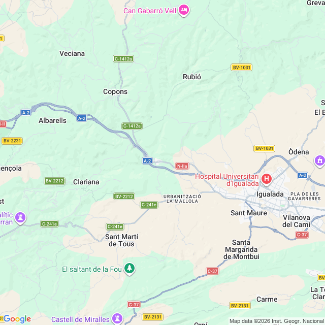 Approximate location