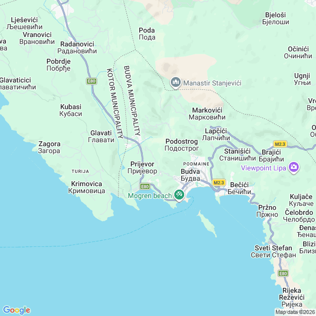 Approximate location