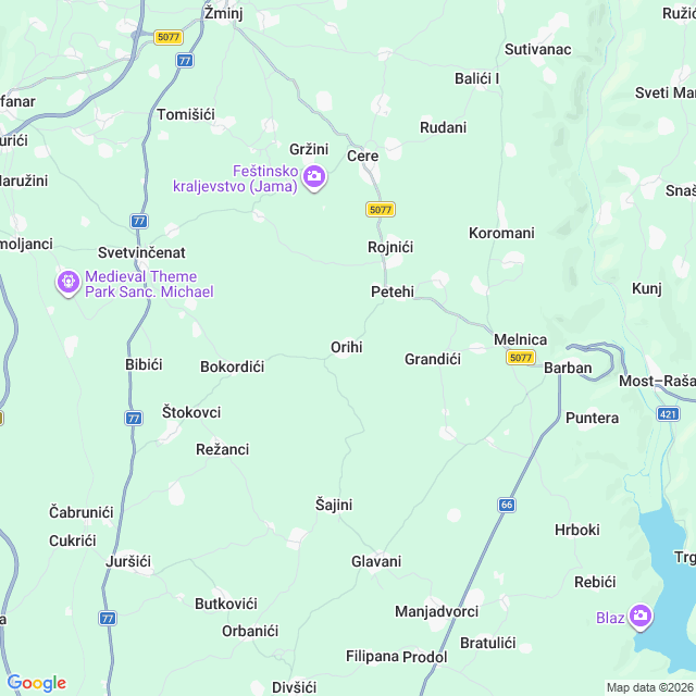 Approximate location