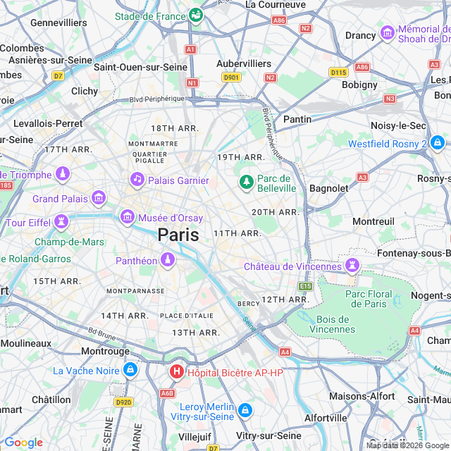 Approximate location