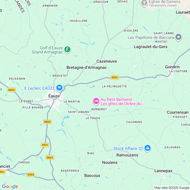 Approximate location