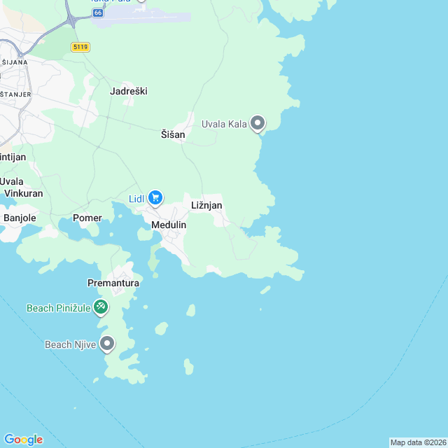Approximate location