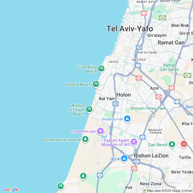 Approximate location