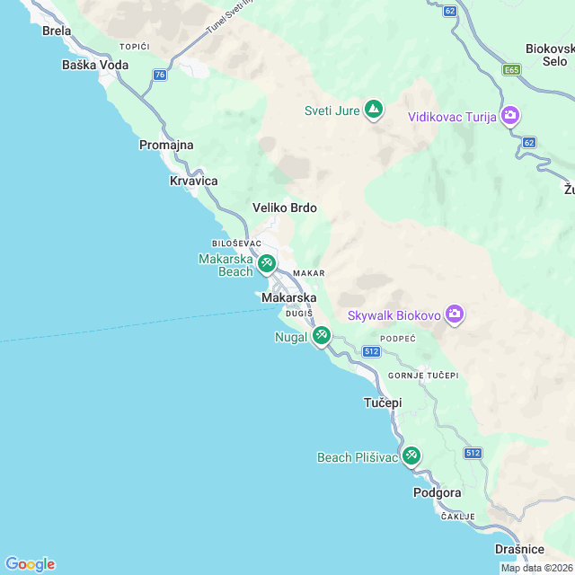 Approximate location
