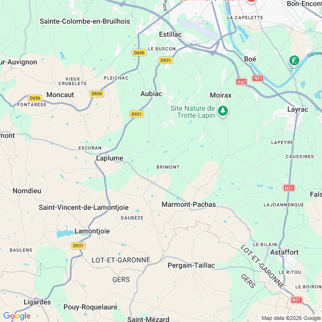 Approximate location