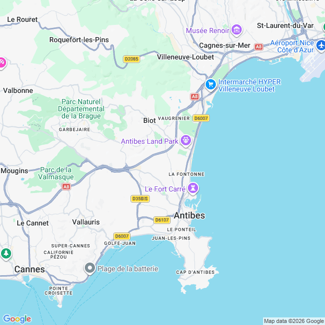 Approximate location